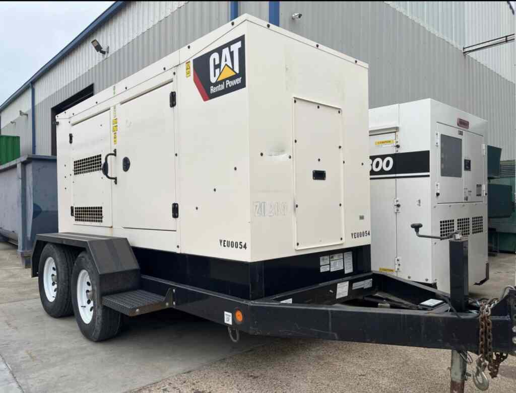 Caterpillar XQ125 Trailer Mounted Diesel Generator